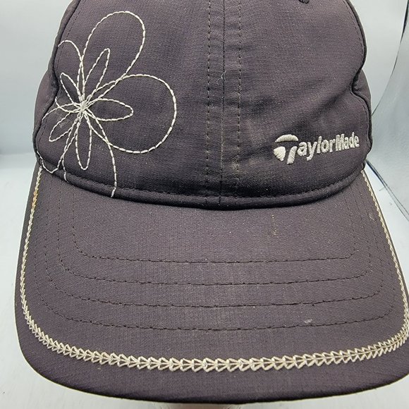 TaylorMade Unisex Adults Hat Cap Black Floral Outdoors Golf Casual main image 3